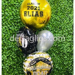 Ramillete Orbz con globos
