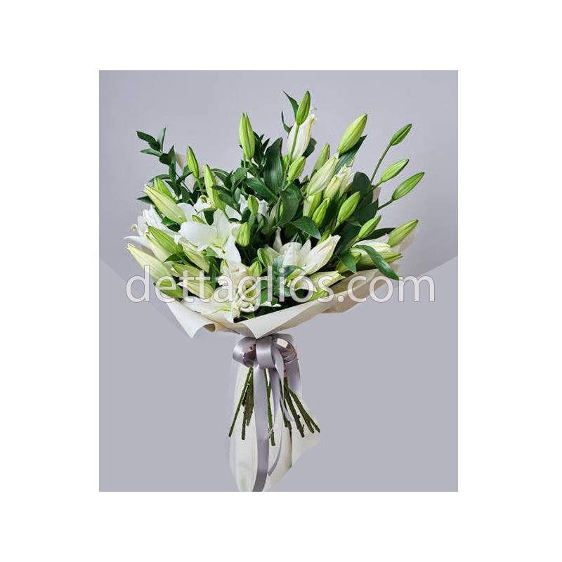Decena de Casa Blanca en Bouquet