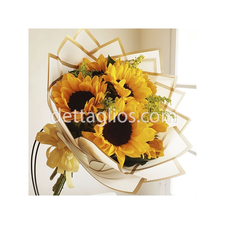Bouquet de 7 girasoles