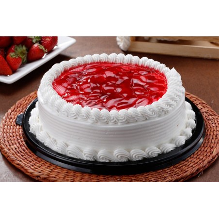 Pastel Fresas con crema