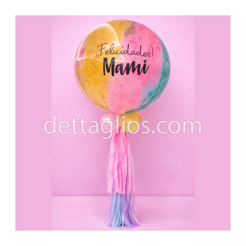 Globo Burbuja personalizada mediana