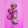 Bouquet de Globos para Maternidad con figura de biberon