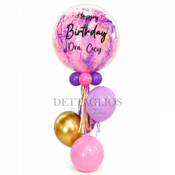 Burbuja con Globos de Latex