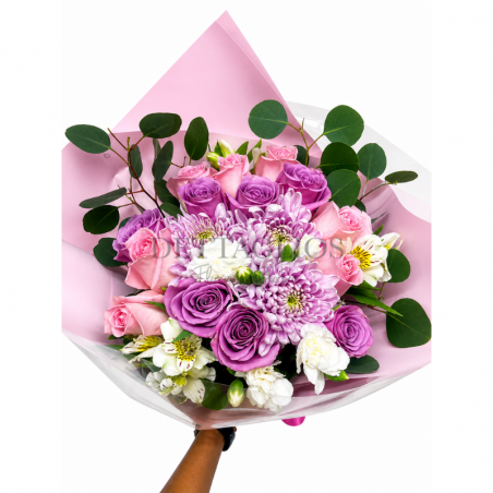 Boquet de rosas combinadas