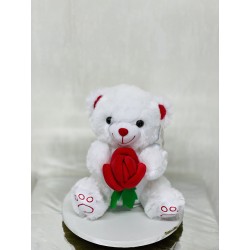 Peluche Oso Rosa Roja
