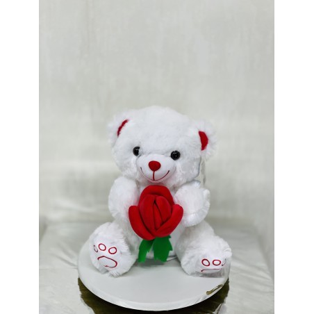 Peluche Oso Rosa Roja